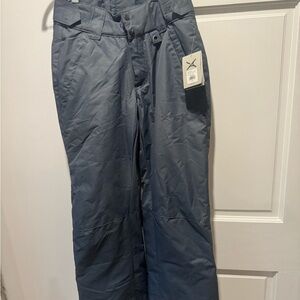 NWT Blue Gray Snow ski Pants Womens Sz xs, 0-2